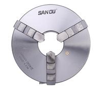 Lathe Chuck 250mm Manual Metal Chuck K11-250 Precision 3 Jaw Self-Centering Chuck Scroll Chuck(K11-250)