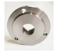 Lathe Chuck 3 Jaws 125 Mm Scroll K11-125 Wood Mini Metal Mechanical Drill Drilling Pneumatic Self-Centering(30 Suitable K11-125)