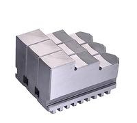 Lathe Chuck, 3 Pcs of K11-125 Self-Centering 3-jaw Chuck Jaws Accessories, 5in Chuck 20CrMnTi Self-Centering Metal Lathe Chuck Jaws, for Grinding Machines Milling Machines (Size : K11-125 L)