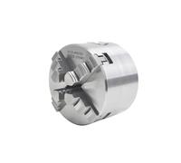 Lathe Chuck 4 Jaw Chuck 80mm Self-Centering Small Lathe Chuck K12-80 with Hardened Steel for Mini Lathe