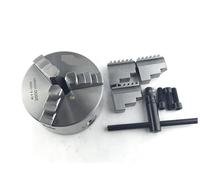Lathe Chuck, 4'' Lathe Chuck 100Mm K11-100 Three Jaw Self-Centering Scroll Mini Lathe