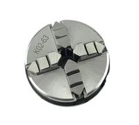Lathe Chuck 63mm 4 Jaw K02-63 Mini 4 Jaw Self-Centering Chuck for Lathe