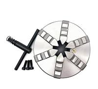 Lathe Chuck, 7.87" Lathe Chuck, K13-200 Six Jaw Self-Centering Chuck, Metal Lathe Chuck Turning Machine Accessories, for Lathes Machine, for Grinding Machines Milling Machines