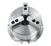 Lathe Chuck 8 Inch 3 Jaw Hollow Pneumatic Vertical Air Chuck Hole Diameter 52mm