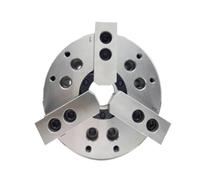 Lathe Chuck 8-inch Hollow Three-jaw Chuck 3B-08 with A6 Flange