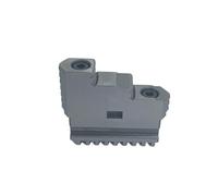 Lathe Chuck Collet, Manual Self Centering, K11-200C/250C 3jaws Chuck Machine Tool Seperate Jaw,Movable Jaw(3Pcs/Set)(K11-250C)