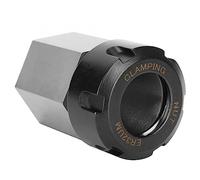 Lathe Chuck, Drill Chuck ER-32 Hex Collet Block Square Shank Holder for CNC Lathe Engraving Machine Extension Rod