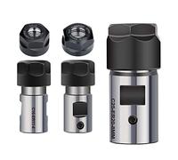 Lathe Chuck ER11 ER16 ER20 Collet Chuck Shaft Lathe Spindle Extension Rod 4mm-16mm 1Pcs (Size : C25-ER20A-50L-10MM)