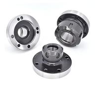 Lathe Chuck ER16 ER25 ER32 ER40 100mm 80mm Mini Spindle Flange Four Axis Cartridge Collet Fixture For CNC Tools Accessories (ER16-D45)
