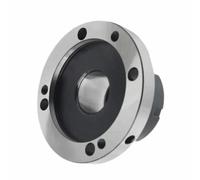Lathe Chuck ER16 ER25 ER32 ER40 ER50 100mm 80mm Flange Four Cartridge Collet Fixture for Tools Accessories(ER25-D80 (7 Holes))