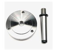 Lathe Chuck, Fit K11-80 K12-80 M14x1mm M14 Morse Taper MT2 MT3 2MT 3MT Spindle Shank Shaft Arbor DIY Wood Lathe Chuck Headstock Back Plate(K11 12 80 MT2 Round)