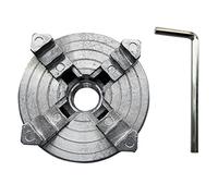 Lathe Chuck, Four 4 Jaw Chuck Z011A for Metal Mini Lathe M12X1Mm Threaded Back 1.8~56Mm/12~65Mm Mini Collet Lathe Accessory