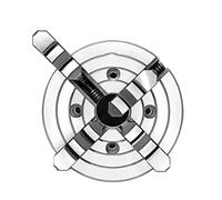 Lathe Chuck, Four-jaw Single Action Hand-Tight Chuck Lathe K72/125 Short Taper Accessories are Suitable for Most Lathes