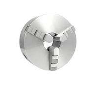 Lathe Chuck, K11/100 Three-jaw Self-Centering Three-Grab Chuck Lathe Accessories are Suitable for Woodworking Lathes
