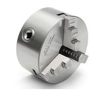 Lathe Chuck, K11-125 3 Jaw Lathe Chuck 125mm Self Centering Hardened Reversible Tool for Drilling Milling Machine