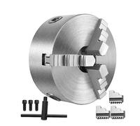 Lathe Chuck, K11-125 3-Jaw Lathe Chuck, Manual Self-Centering Independent Chuck, for Grinding Machines Milling Machines