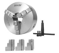 Lathe Chuck K11-125 Three jaw self-Centering Chuck 125mm 5'' inch jaw with Harden Steel for Mini Lathe