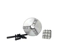 Lathe Chuck K11-125 Three Jaw Self-Centering Chuck 125mm Scroll 5'' Jaw with Harden Steel for Mini Lathe