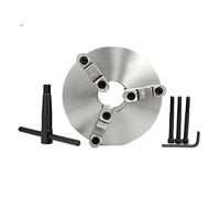 Lathe Chuck, K11/130 Three-jaw Self-Centering Three-Grab Chuck Lathe Accessories are Suitable for Woodworking Lathes