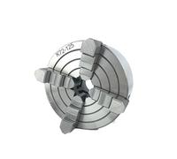 Lathe Chuck K72-125 Small Four-Jaw Lathe Chucks 125mm Independent Chucks Lathe and Jaw Hardened Steel Small Lathe