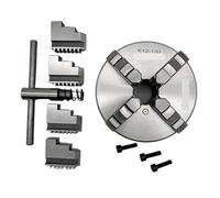 Lathe Chuck Lathe Chuck 130mm 4 Jaw Self-Centering K12-130 Metal Scroll