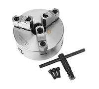 Lathe Chuck Lathe Chuck 160mm 3 Jaw Self-Centering with Screw K11-160A Metal