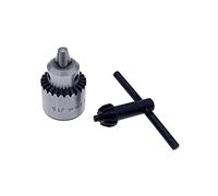 Lathe Chuck, Mini Drill Chuck Micro 0.3-4mm JT0 Taper Mounted and Key Lathe Accessories Adapter with