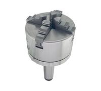 Lathe Chuck MT2 Lathe Chuck 80mm with Morse Taper Flange Fix Type Adapter Include(MT2-80 Plus K12-80)