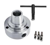 Lathe Chuck, Plain Back 5C-D4 Fixture Chuck for Lathe, CNC Center High-Precision 0.0003in Accessories, for Grinding Machines Milling Machines