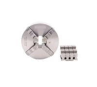 Lathe Chuck, Self Centering Lathe Chuck 4 Jaws Claw Manual Metal Scroll SANOU for Drilling Milling Machine Back Loading 80-250mm(K12-100)