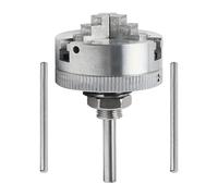 Lathe Chuck - Small Wood Lathe 3 Jaw,Industrial Precision Collet Parts Drill for Hobbyist Education Factory Repair