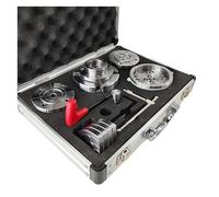 Lathe Chuck, Wood Lathe Chucks, 3.75" 4-Jaw Self-Centering Scroll Chuck with 1" X 8TPI Thread/M33X3.5 Woodworking Turning Tools Set for General lathes and Industrial Machines(Thread 1-8TPI)
