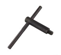 Lathe Chuck Wrench Square Wrench 8 mm, 10 mm, 12 mm, 14 mm, 17 mm, T-Handle with Non-Slip Handle, for CNC Milling Machines, Lathes, Metalworking Machines (8 x 8)