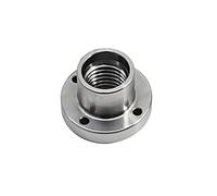 Lathe Chuck，Wwood Lathe Accessories, Lathe Face Plate, Flange Plate, Woodworking Thread Size 1Inch x 8TPI, 2 Inches