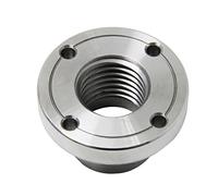 Lathe Chuck,Wwood Lathe Accessories, Wood Lathe Face Plate for M18 X 2.5 Threaded Woodworking Turning Machine Chuck 2" Flange Faceplate