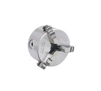 Lathe Chucks 3 Jaw Chuck 100mm 4th/A Axis Self-Centering Manual Chuck K11 Fourth Jaw for CN-C Engraving Milling Machine Lathe Machine