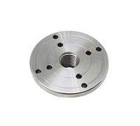 Lathe Chucks, 4" Inch 100mm Wood Lathe Chuck Face Plate M33 X 3.5/1inch X 8TPI Thread Faceplate, Woodworking Turning Tools(1inch X 8TPI)