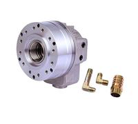 Lathe Chucks 6 Inch Hollow Hydraulic Cylinder 3-jaw Hydraulic Chuck Rotary Cylinder Oil Pump TK646 Through Hole 46mm Thread M55*2 (Color : TK646S with Box)