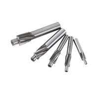 Lathe Cutting Tools Lathe Machine, 5pcs Countersink End Mill Cutter Slot Drill Bits Tool M3 M4 M5 M6 M8 Milling