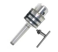 Lathe Drill Chuck Arbor, MTB Lathe CNC Drill Machine Connecting Rod, B10 B12 B16 B18 Tapper Shank Drill Chuck Arbor 1pc(2 * 10)