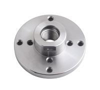 Lathe Face Plate Flange Faceplate Turning Machine Chuck Wood 1PC 2/3/4inch Crafted with Precision Lathe Tool Accessories(3inch)