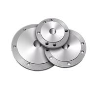 Lathe Face Plate Flange, Plate with Keyway Chuck Motor Shaft Flange,for self Centering K11-125 K12-125,K72-125 Inner Hole 16-32mm(18mm)
