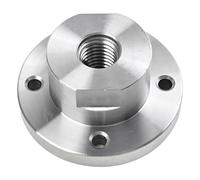Lathe Face Plate for Woodturning Lathe Faceplate Turning Attachment Professional Accuracy Alloy Steel Construction for 34 x16TPI Spindle(18mm)