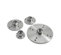 Lathe Face Plate Lathe Chuck Steel Face Plate Flange with Thread M33 1" M18 Accessories(50mm 1inch-8TPI)