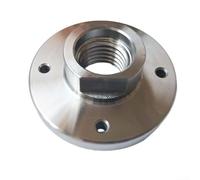 Lathe Face Plate Wood Turning Machine Chuck Flange 1-8TPI Thread, Woodworking Tool, Steel Lathe Accessory for Woodworking Projects, 2/3 / 4 Inch Options, Easy Install(3inch)