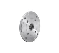 Lathe Face Plate Woodworking Lathe Panel Steel Flange to fix Large Objects on the Outside of the Woodworking faceplate(6inches 50mmM18 2.5)