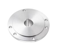 Lathe Faceplate High Manganese Steel 3 Hole 130mm Accessory for K11 130 K12 130 K72 130 Woodworking Lathe Chuck Faceplate (28mm)