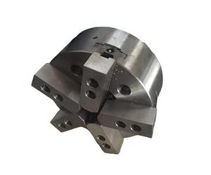 Lathe Five-jaw Chuck with Built-in Cylinder. Strong Clamping Force with 5 Pliers, Pneumatic Hollow Through Hole