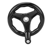 Lathe Hand Wheel Durable Round Handwheel for Milling Machines Grinders 16 X 160mm Engineering Plastics 1 Unit