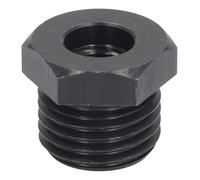 Lathe Headstock Spindle Adapter - 33mm Male to 18mm Female Thread, 2.5mm Pitch, Alloy Steel Construction for Improved Accuracy and Efficiency in Woodworking